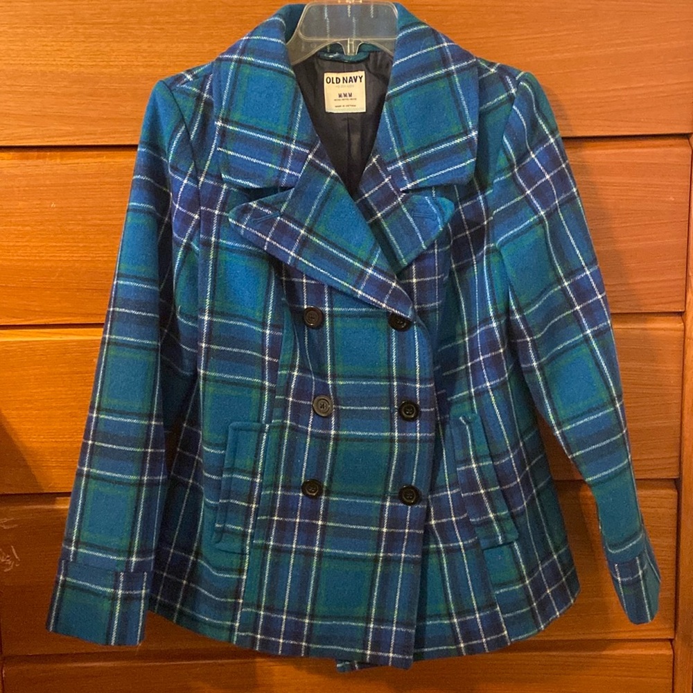 Old Navy plaid jacket